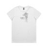 4001A Women's Maple Active Tee Thumbnail