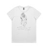 4001A Women's Maple Active Tee Thumbnail